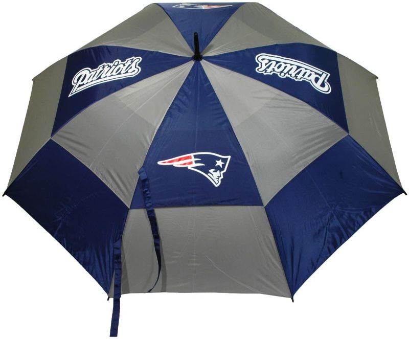 Photo 1 of Team Golf NFL 62" Golf Umbrella with Protective Sheath, Double Canopy Wind Protection Design, Auto Open Button
