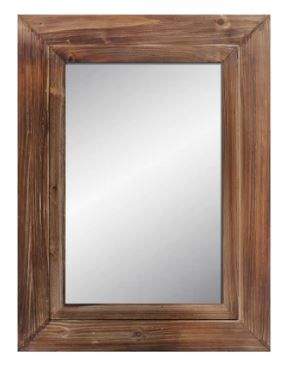 Photo 1 of 24x32 Torched Wood Wall Mirror
