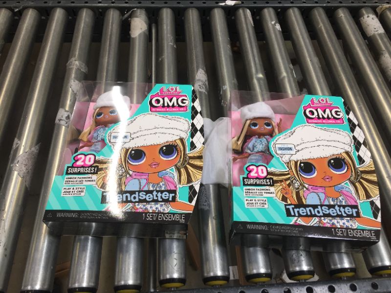 Photo 3 of 2-- L.O.L. Surprise! O.M.G. Trendsetter Fashion Doll
factory sealed brand new 
