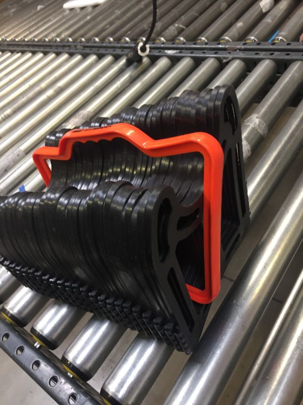 Photo 1 of Camco 43031 10ft Sidewinder RV Sewer Hose Support, Made From Sturdy Lightweight Plastic, Won't Creep Closed, Holds Hoses In Place, No Need For Straps
