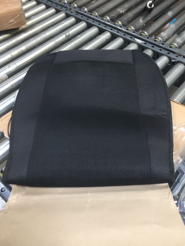 Photo 4 of Zone Tech Cooling Car Seat Cushion - Black 12V Automotive Adjustable Temperature Comfortable Cooling Car Seat Cushion
