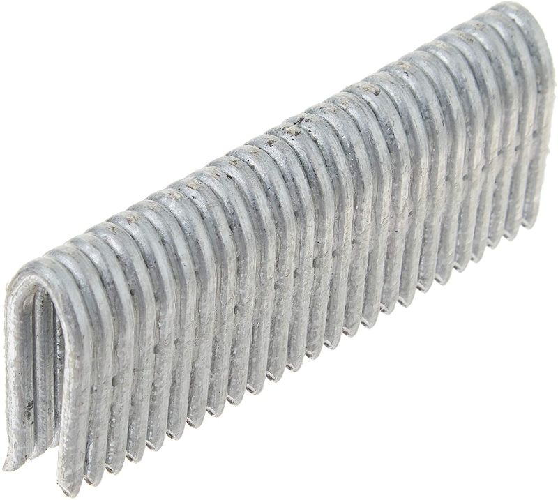 Photo 1 of Freeman FS9G175 9-Gauge 1-3/4" Barbed Fencing Staples (1000 count) Corrosion and Rust Resistant
