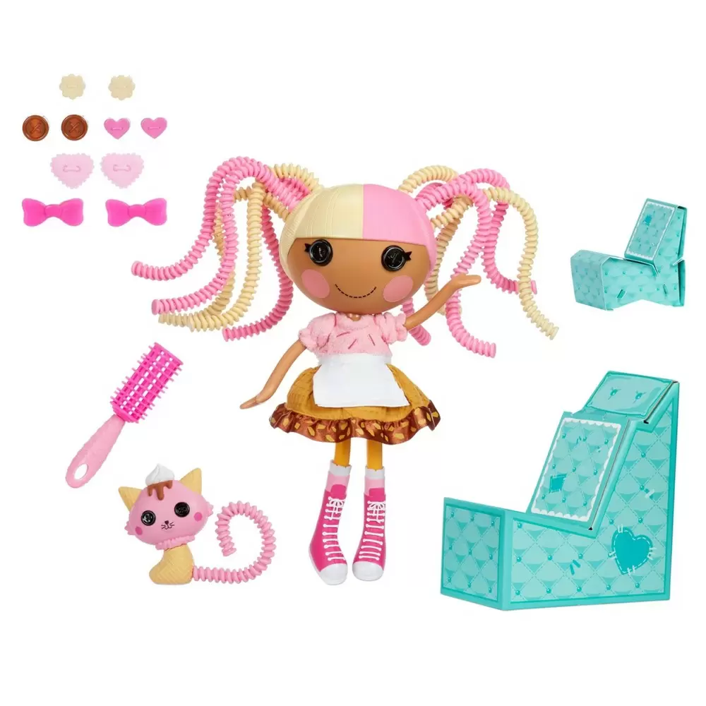 Photo 1 of 2 pack Lalaloopsy Scoops Wafflecone Silly Hair Doll
