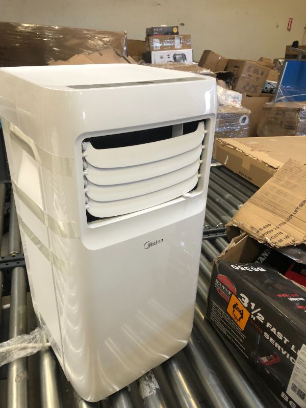 Photo 5 of Midea 8,000 BTU DOE (5,300 BTU SACC) Portable Air Conditioner, Cools up to 175 Sq. Ft., Works as Dehumidifier & Fan, Remote Control & Window Kit Included
