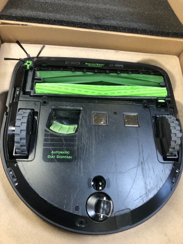 Photo 6 of iRobot Roomba s9+ (9550) Robot Vacuum with Automatic Dirt Disposal- Empties itself, Wi-Fi Connected, Smart Mapping, Powerful Suction, Corners & Edges, Ideal for Pet Hair, Black
