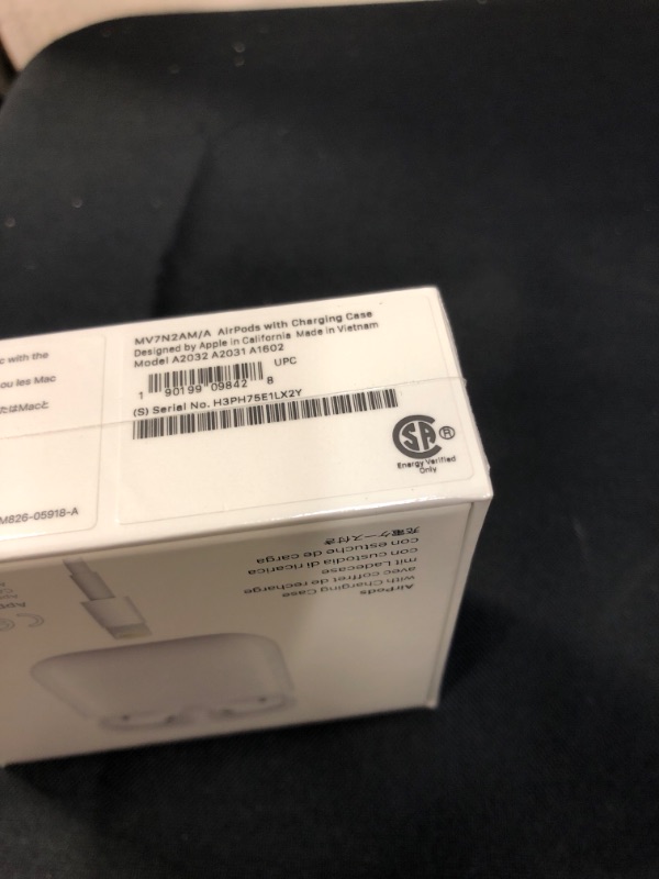 Photo 4 of Apple AirPods (2nd Generation) - FACTORY SEALED 
