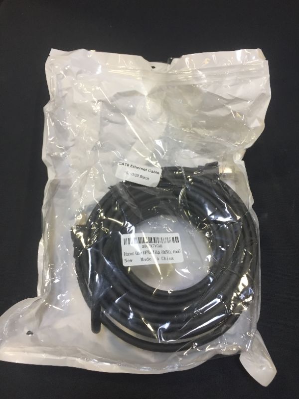 Photo 2 of Ethernet cable(15m/50 ft, black ) 