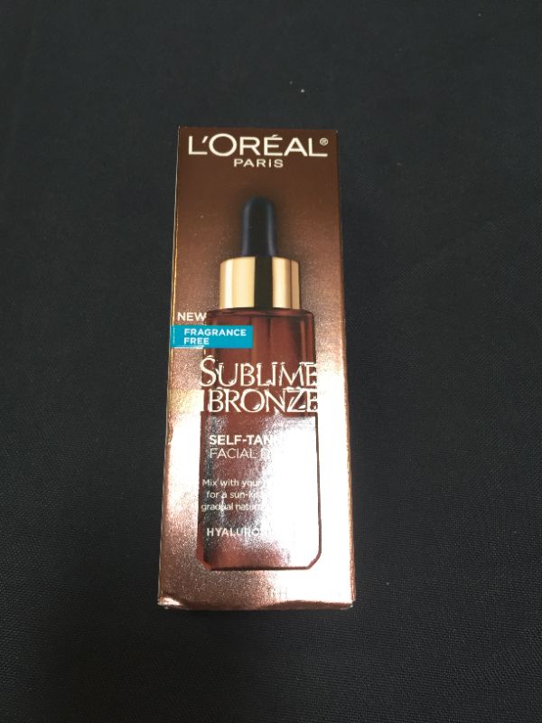 Photo 2 of  L'Oreal Paris Sublime Bronze Self-Tanning Facial Drops Fragrance-Free - 1 fl oz