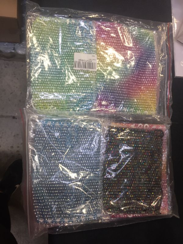 Photo 1 of 2 PACK - Sparkly Face Mask for Women Girls, Mesh Glitter Rhinestone Face Mask, Bling Bling Mask Diamond Mask Crystal Masquerade Face Cover for Party Nightclub (6pcs)