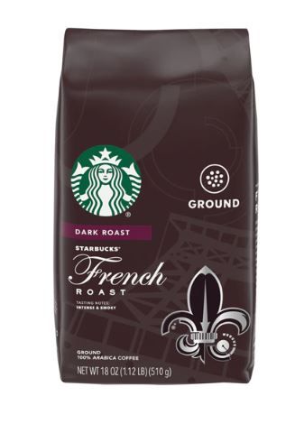 Photo 1 of 2 PACK - STARBUCKS French Roast Ground 18OZ
EXP MAY 5 2022