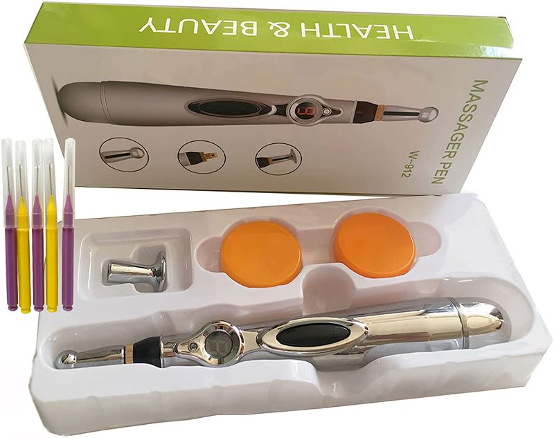 Photo 1 of Acupuncture Pen,Electronic Accupuncture Pen Massage Pen Energy Pen Relief Pain Tools,1 x AA Battery (Not Included)
