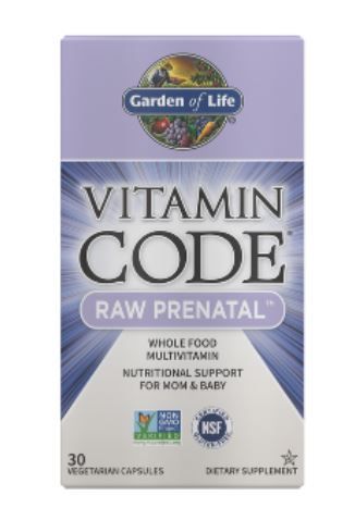 Photo 1 of  2 Pack Vitamin Code Raw Prenatal Capsules  30 Vegetarian Capsules EXP--06-2022
