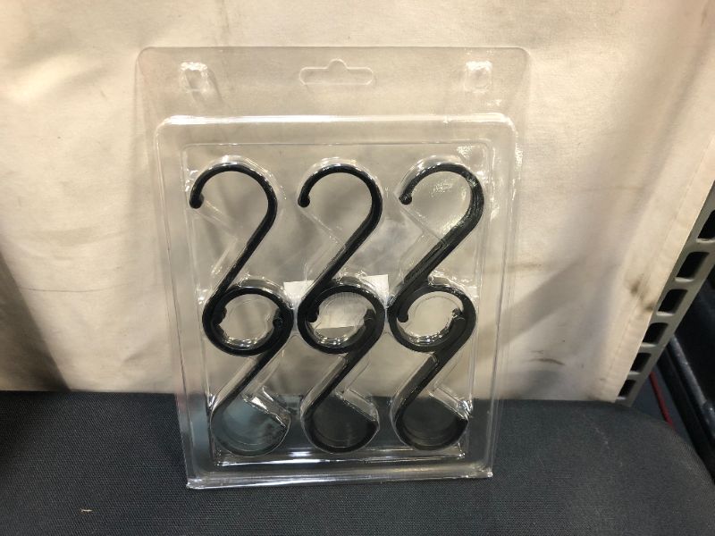 Photo 2 of Aluminum S Hooks, Hanging Hooks for Kitchen, Workshop, Bathroom, Coffee Cups, Garden, 12 Pack 3.5 Inch
