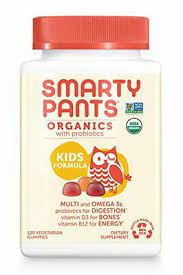 Photo 1 of 2 Packs SMARTY PANTS ORGANICS WITH PROBIOTICS KIDS FORMULA 120 VEGETARIAN GUMMIES EXP SEPT 2022 29 pack
