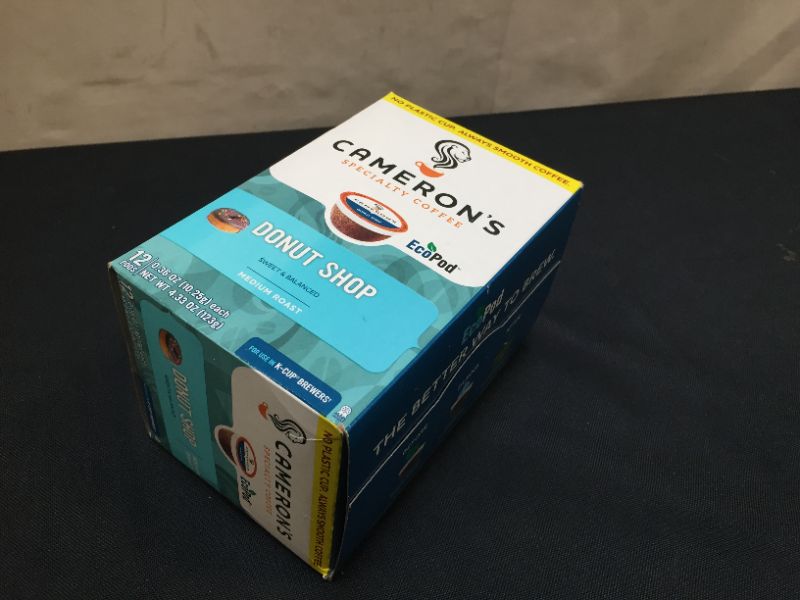 Photo 1 of  Cameron's Specialty Coffee Premium Donut Shop Single Serve Coffee  exp---06-17-2022

