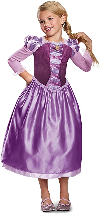 Photo 1 of Disguise Disney Rapunzel Tangled the Series Girls' Costume, Purple ,X-Small (3T-4T)
