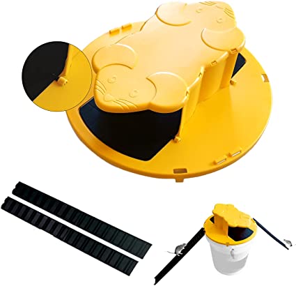 Photo 1 of Mouse Trap-Bucket Mouse Traps - Flip N Slide Bucket Lid Mouse Rat Trap | |Trap Door Style| |Multi Catch |Auto Reset| |Indoor Outdoor|5 Gallon Bucket Compatible
