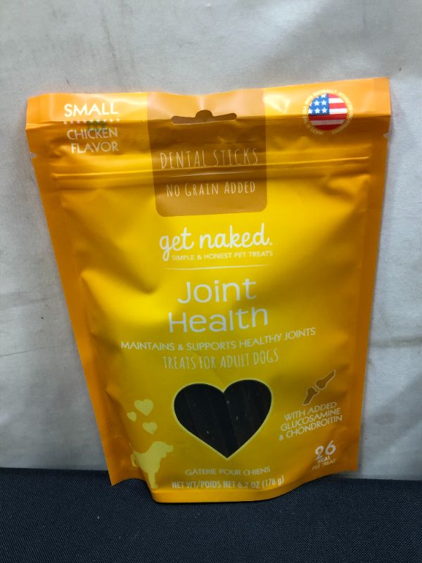 Photo 2 of 1 Pack LM Get Naked Joint Health Chew Sticks Small (6.2 oz) EXP--1-Jul-2022
