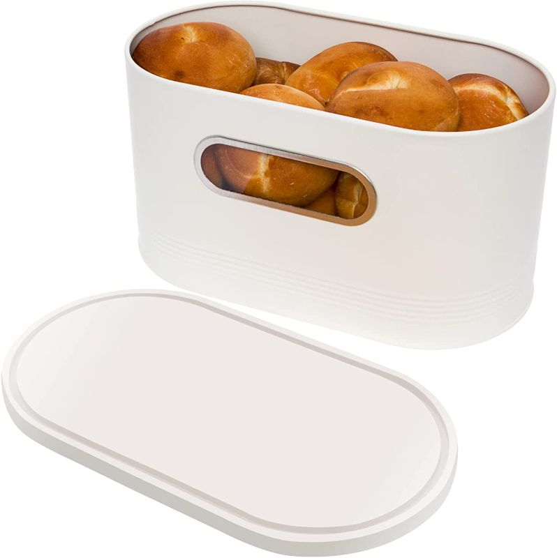 Photo 1 of 2 in 1 design tall modern bread box 