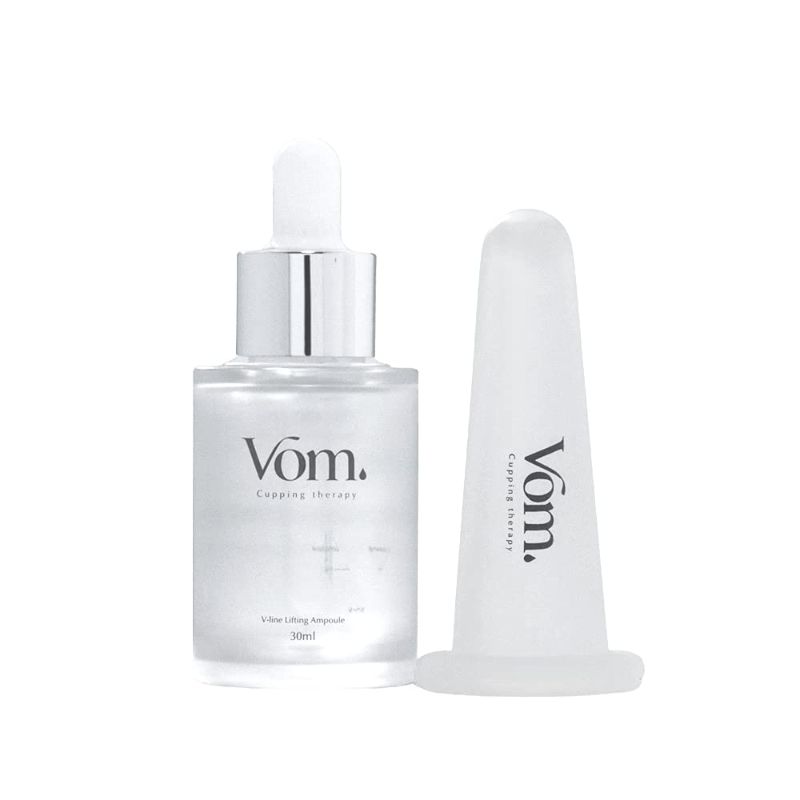 Photo 4 of   VOM Korean Facial Pentapeptide Serum 30ML with Cupping Massage Kit for Face V-line Improvement, Skin Firming, Anti Wrinkle, Saggy Face Skin Tightening
