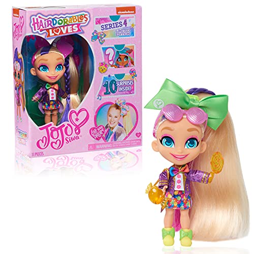 Photo 1 of Just Play JoJo Siwa Hairdorables Loves JoJo Candy Time Collectible Small Doll Kids Toys for Ages 3 up
