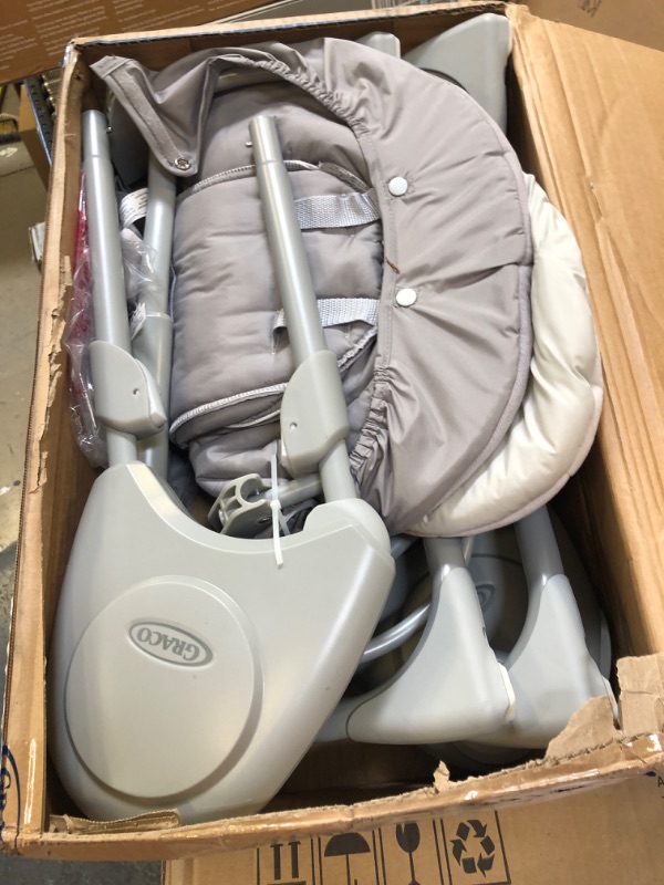 Photo 2 of Graco® Slim Spaces™ Compact Baby Swing, Reign