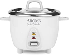 Photo 1 of Aroma Housewares Select Stainless Rice Cooker & Warmer with Uncoated Inner Pot, 14-Cup(cooked) / 3Qt, ARC-757SG
