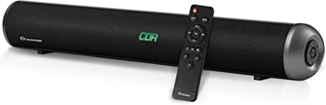 Photo 1 of Wohome 2.1 Sound bar 38-Inch with Dual Built-in Subwoofer,Deep bass 3D Surrond Sound,Bluetooth 5.0 Enabled,TV soundbar 6 Speakers with DSP Technology Dialogue Clarity,Remote Control,Mount Kit