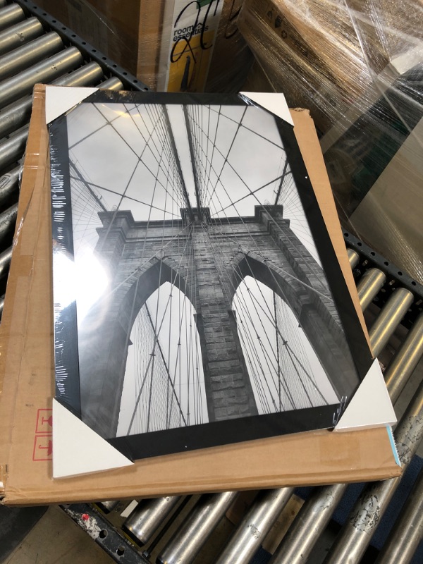 Photo 2 of Americanflat 20x30 Poster Frame in Black with Polished Plexiglass - Horizontal and Vertical Formats with Included Hanging Hardware