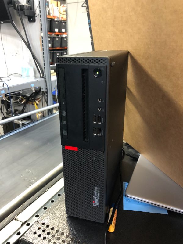 Photo 8 of Lenovo ThinkCentre M900 SFF Computer PC, Intel Quad Core i5-6500 up to 3.6GHZ, 16GB DDR4 RAM, 256GB Solid State Drive, DVDRW, 4K Support, DP, VGA,Windows 10 Pro 64 Bit English/Spanish/French(Renewed)
