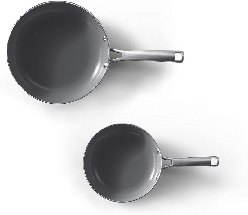 Photo 1 of Calphalon Classic Oil Infused Ceramic, PTFE and PFOA Free, 2-Piece Fry Pan Combo