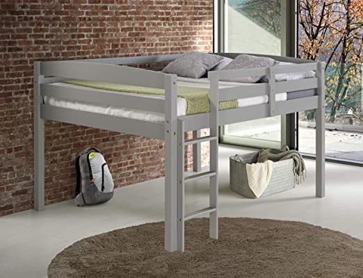 Photo 1 of Concord Junior Loft Bed, Full, Grey
