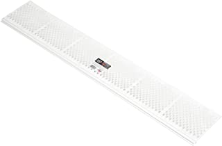 Photo 1 of Amerimax Home Products 86670 Snap-in Filter Gutter Guard, 3', White (Pack of 25), 75 Foot