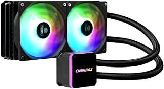 Photo 1 of Enermax Liqmax III 240 Addressable RGB AIO CPU Liquid Cooler - 240mm Radiator, Dual 120mm ARGB PWM Fan - Support Intel & AMD Ryzen 