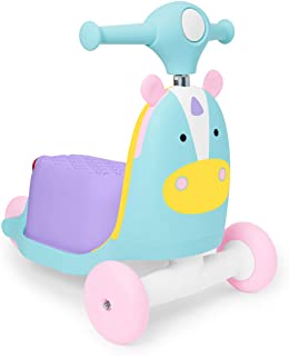 Photo 1 of Skip Hop 3-in-1 Baby Activity Push Walker to Toddler Scooter, Zoo Unicorn