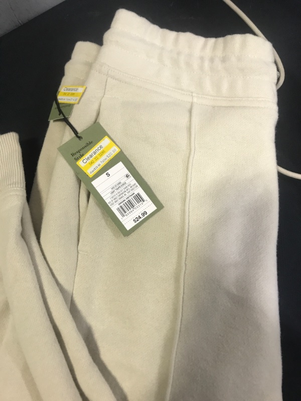 Photo 3 of Men's  Fleece Jogger Pants - Goodfellow & Co™ Light Taupe Size Small