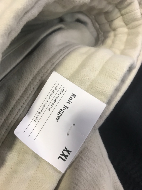 Photo 1 of Men's Big & Tall Pintuck Jogger Pants - Goodfellow & Co™ Light Taupe XXL Light Taupe