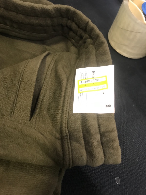 Photo 2 of Men's Jogger sweatpants Green Size Small