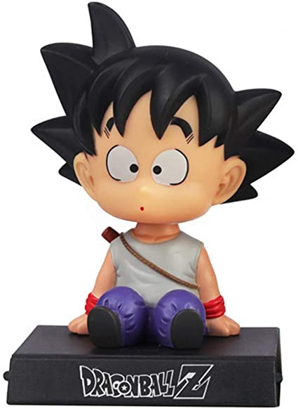 Photo 1 of Goku Phone Bracket, Goku Shaking Head Car Decoration, Dragon Ball Z Home Decoration, Goku Decor for Home,Car,Party Cake
