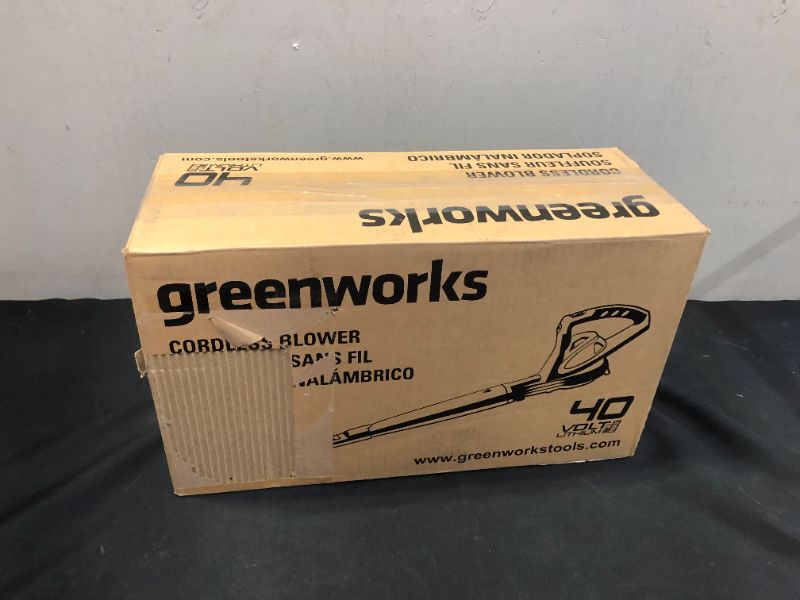 Photo 5 of Greenworks 40V (150 MPH / 135 CFM) Cordless Blower, Tool Only
