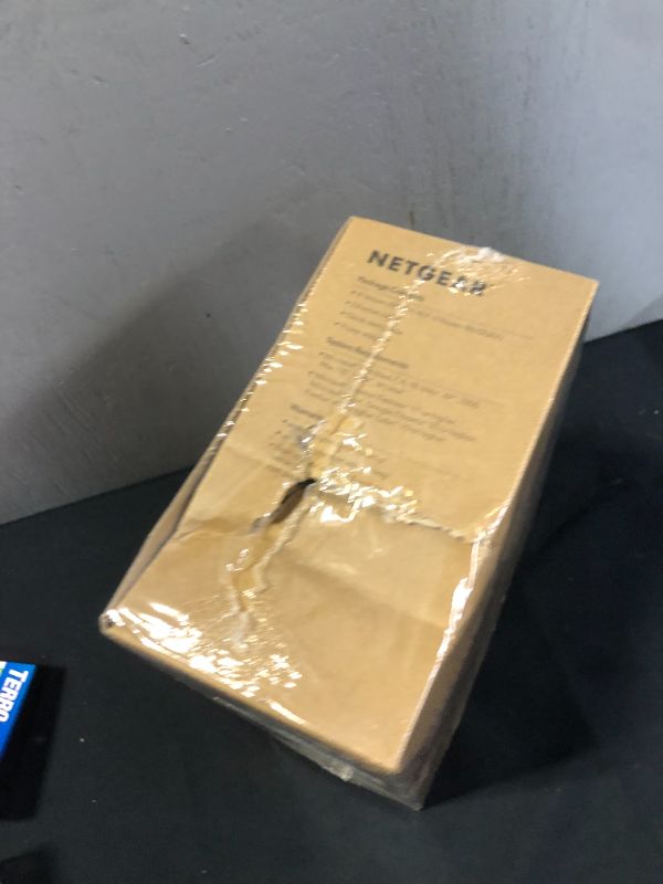 Photo 1 of 
NETGEAR 4-Stream WiFi 6 Router (R6700AXS) – with 1-Year Armor Cybersecurity Subscription - AX1800 Wireless Speed (up to 1.8 Gbps) | Coverage up to 1 (factory sealed) (minort damage to box)

