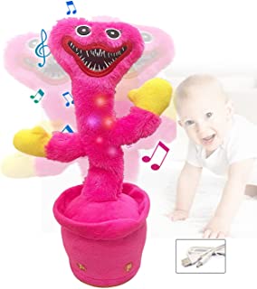 Photo 1 of 2022 New Talking Dancing Cactus Huggy wuggy Toy,Talking Repeat Singing Electric Dancing Cactus 