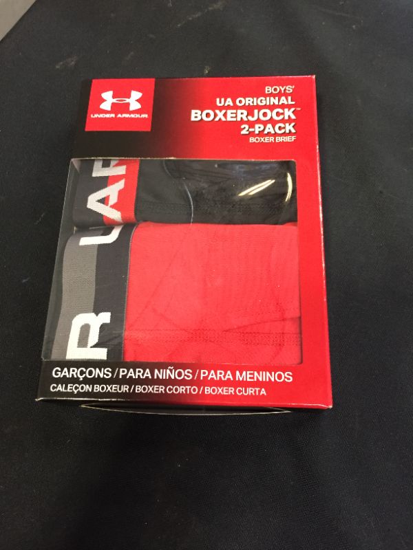 Photo 2 of Boys 7-20 Under Armour 2-Pack Performance Boxer Briefs, Boy's, Size: XL, Red
