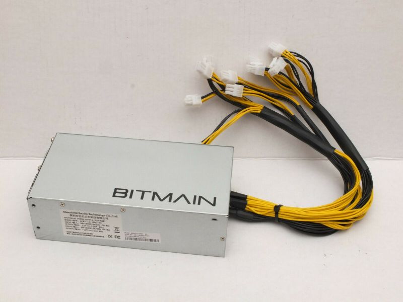 Photo 1 of Bitmain APW7-12-1800 Silver Heavy Duty 10 A Switching Power Supply
