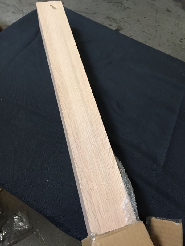 Photo 2 of 300N - Notched Newel - 3" x 48" - Clean Routed Design (Red Oak)
