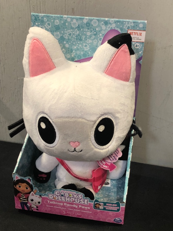 Photo 1 of Gabby's Dollhouse Talking Pandy Paws 13'' Plush

