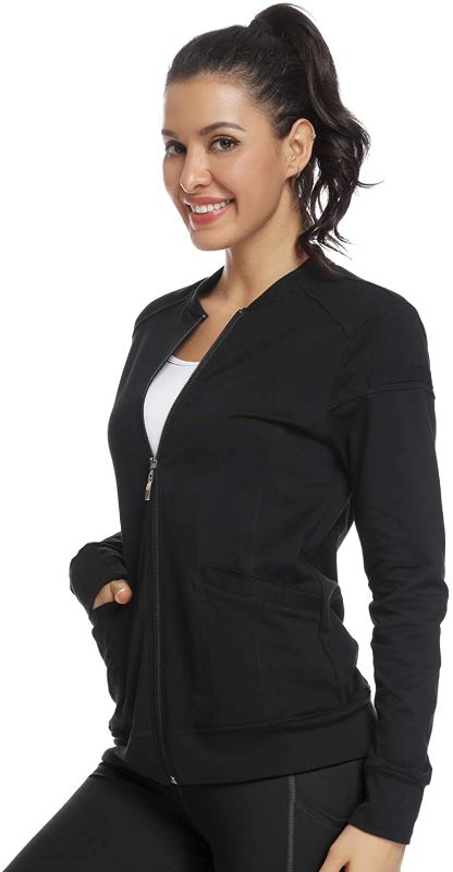 Photo 1 of JEYONG Women's Zip Front Warm-Up Jacket L