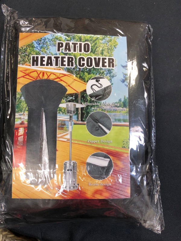 Photo 2 of 210D Patio Heater Covers 89inches Waterproof with Zipper for Outdoor Heater 24 Months Use
