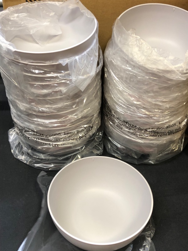 Photo 2 of 37oz Plastic Cereal Bowl - Room Essentials™ 24 PK 

