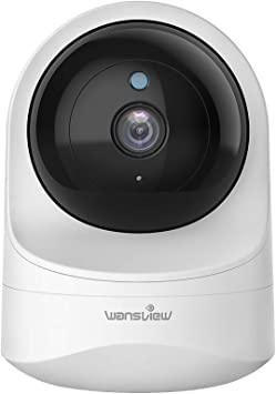 Photo 1 of Baby Monitor Camera, Wansview 1080PHD Wireless Security Camera for Home, WiFi Pet Camera for Dog and Cat, 2 Way Audio, Night Vision, Works with Alexa Q6-W